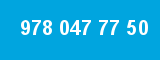 978 047 77 50